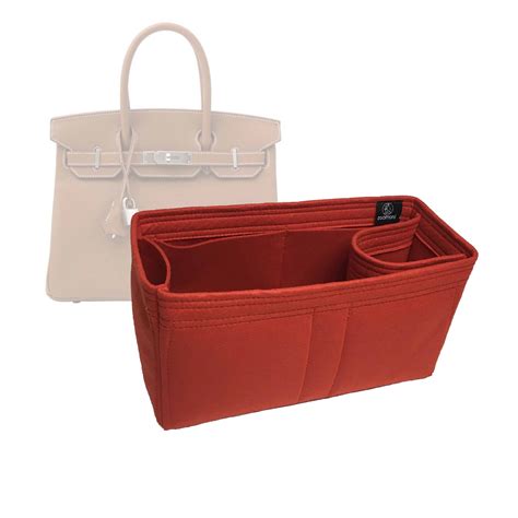 hermes bag organiser|Hermes birkin bag insert.